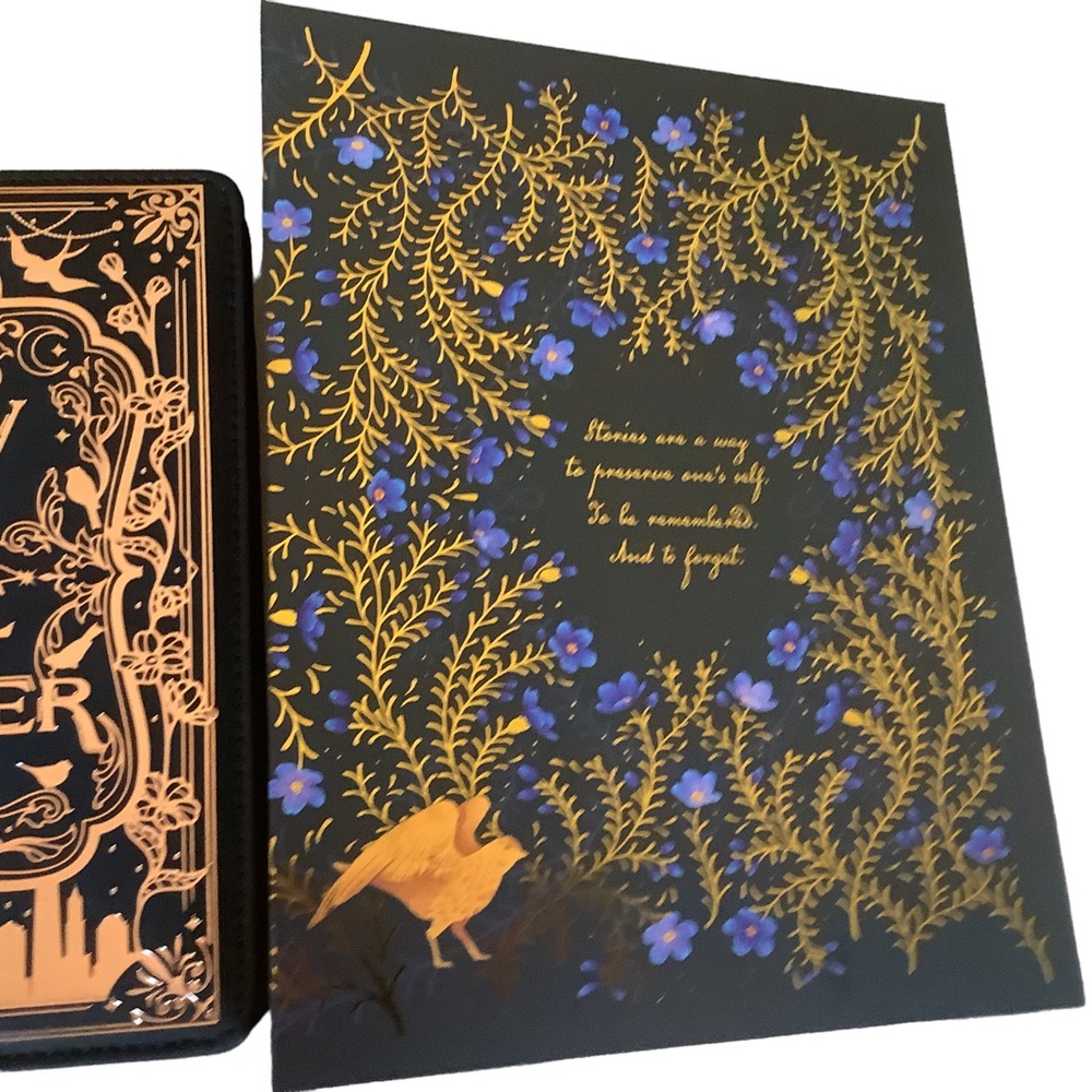 The Invisible Life of Addie Larue Lot Tin Notebook Album Fabric Bin - Picture 11 of 15